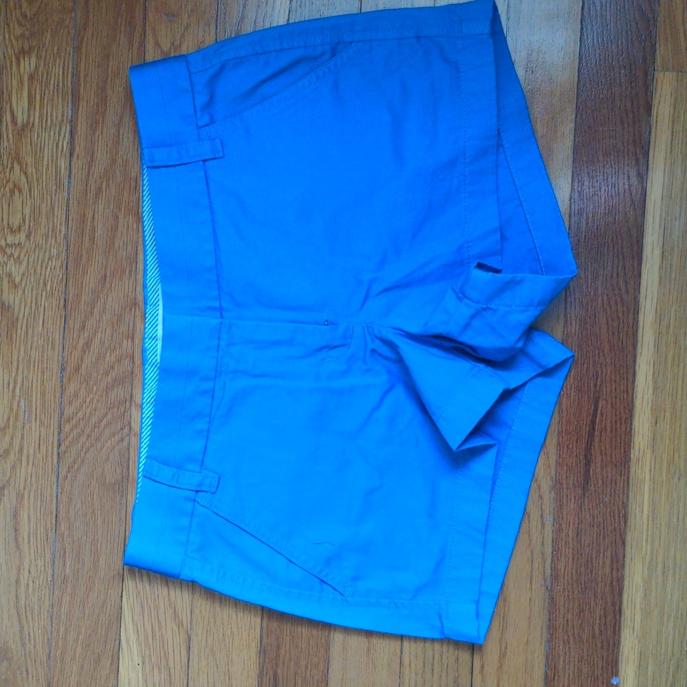 Blue JCrew chino shorts